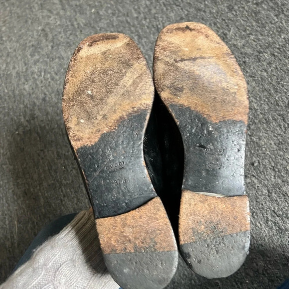 Gucci Square Toe Loafers, size 37.5 - Picture 3 of 9